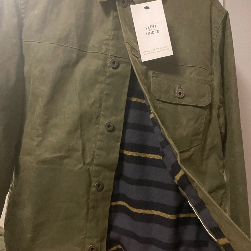 Flint and tinder wax jacket